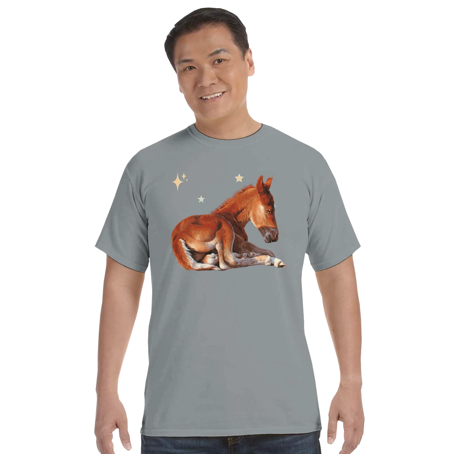 Schlaf-T-Shirt aus weicher Baumwolle – vielseitige Schlaf- und Freizeitkleidung