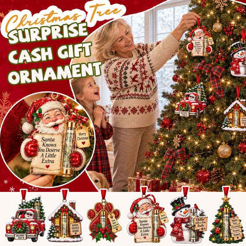 Christmas Cash Holder Ornament