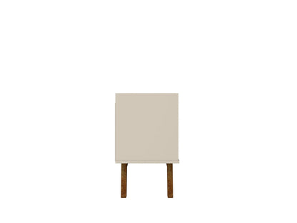 Malmo Modernes TV-Möbel mit 2 Schubladen, 180 cm – Beige/Braun