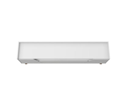 Malmo Modern TV-Schrank 180 cm mit 2 Schubladen - Weiß/Braun
