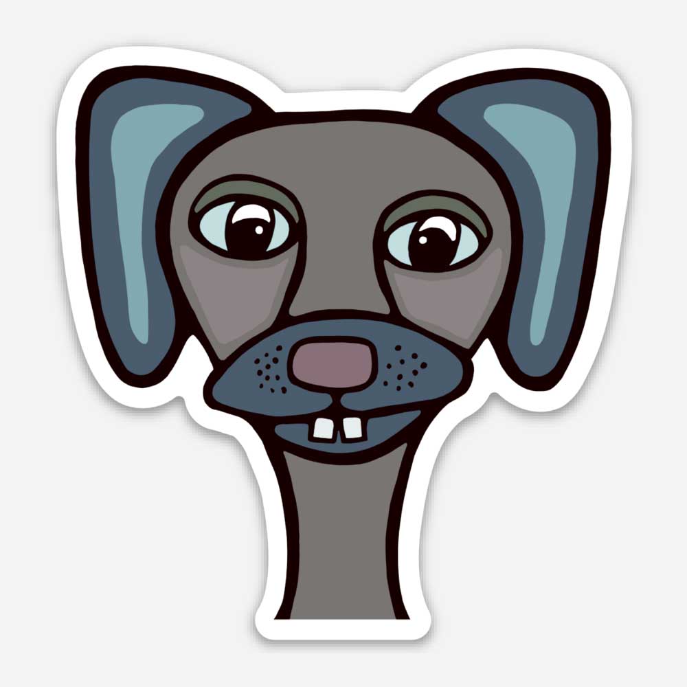 Kühlschrankmagnet - Hund - Fitz Henry Barksalot