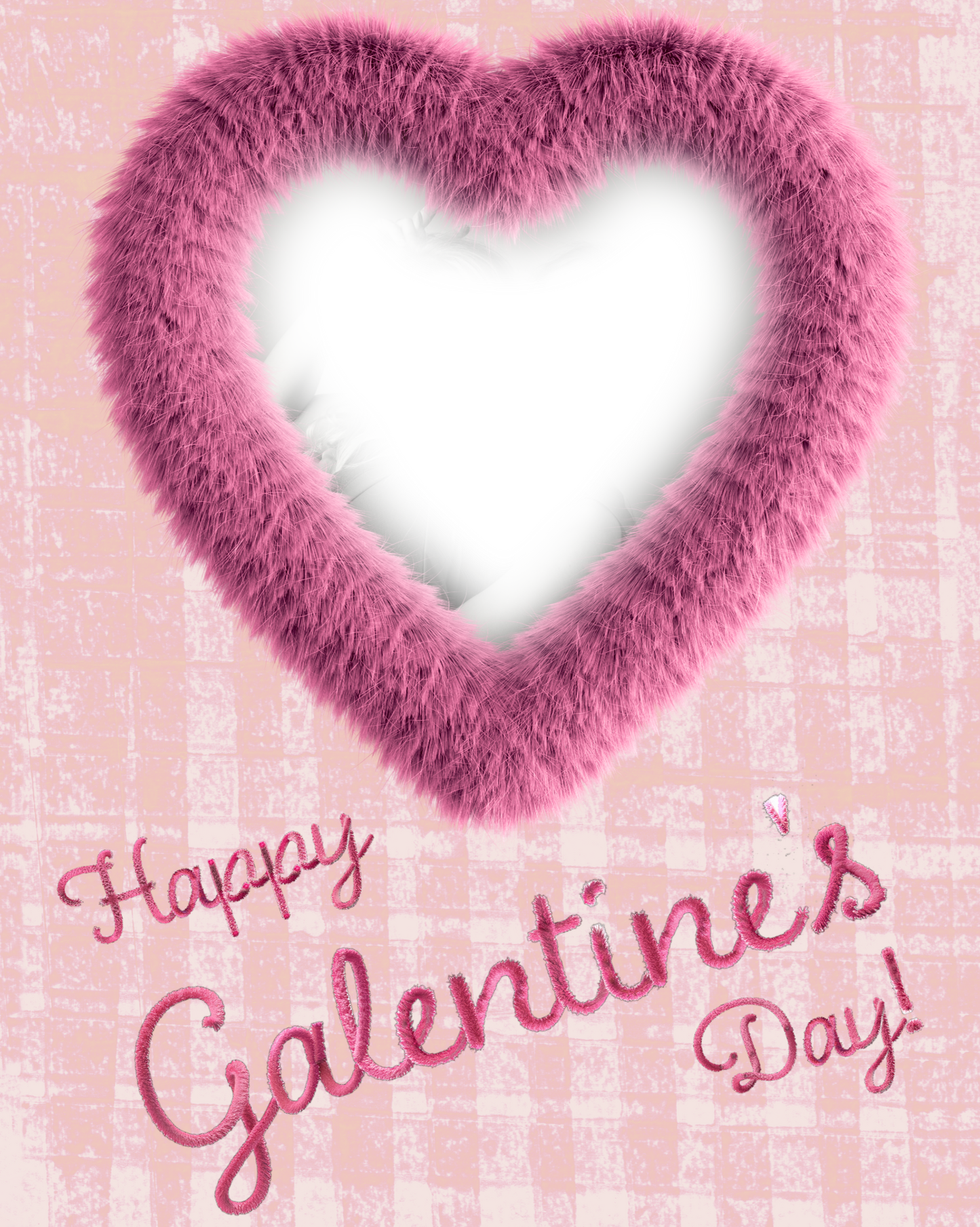 Galentines Day Collage Leinwand Foto Liebe Herz 40x50cm Individueller Leinwanddruck