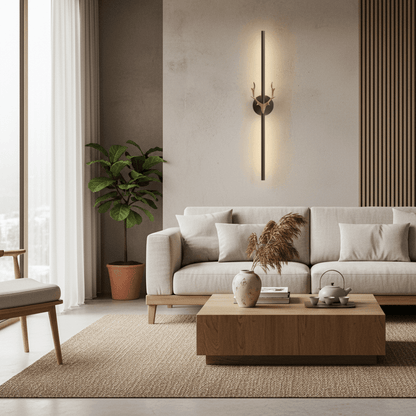 Golden Antler LED Wall Bar Lamp