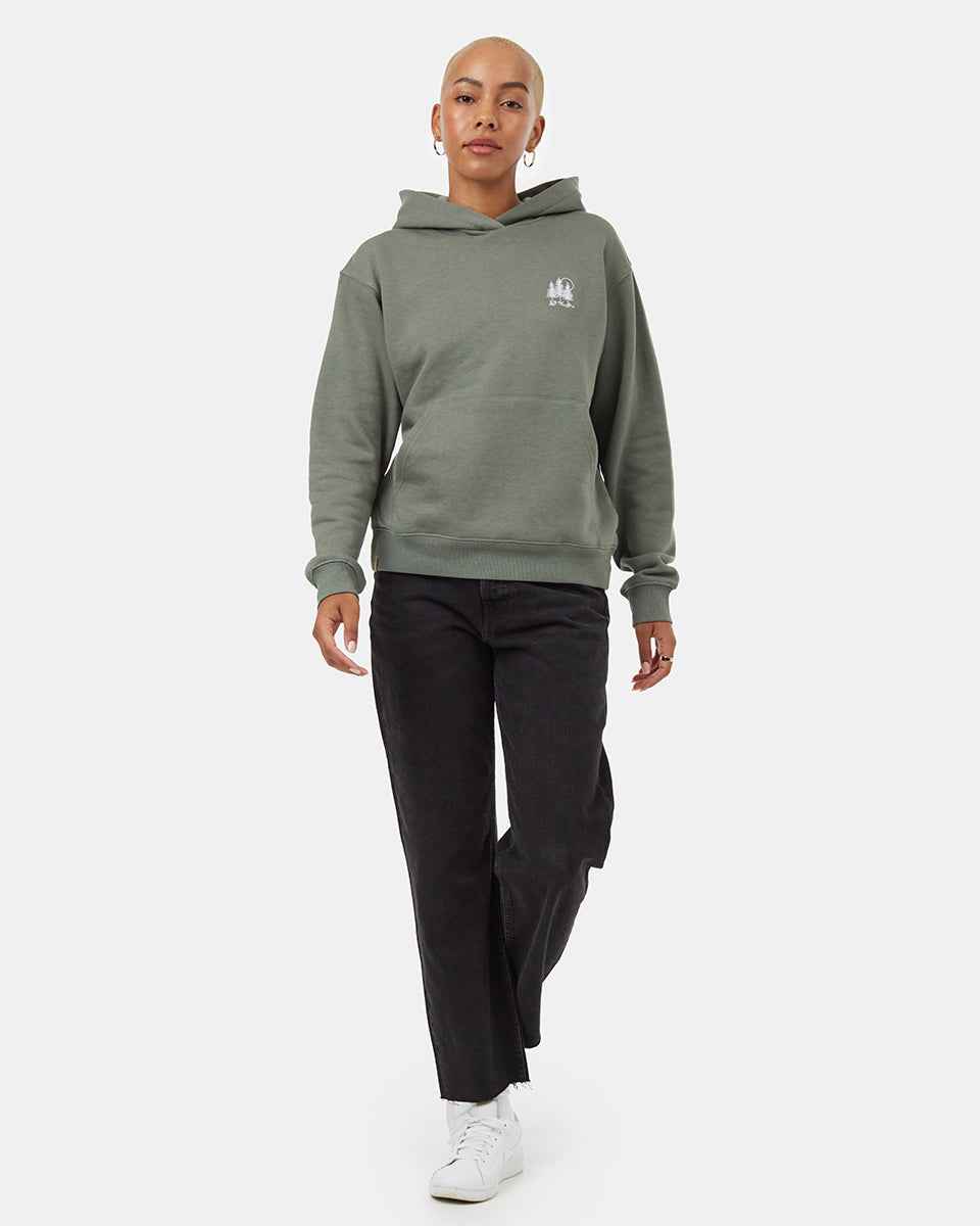 TreeFleece Golden Spruce Forest Hoodie