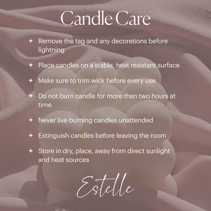 Ribbed Easter Egg Candle: Soywax Spring Decor