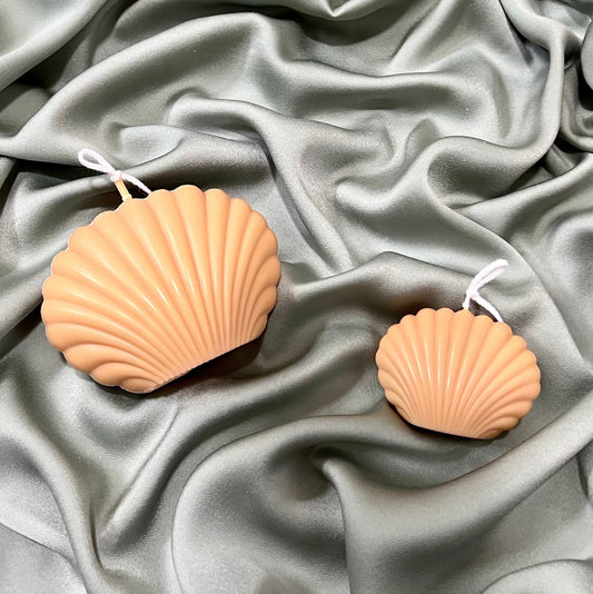 Muschelkerzen-Set | Dekorative Sojawachskerzen, Heimdeko