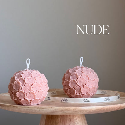 Clover Ball Sojawachskerze: Handgemachte Deko-Kerze
