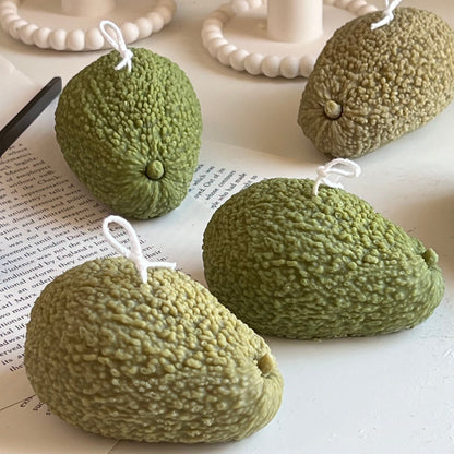 Avocado Kerze: Duftende vegane Sojawachskerze