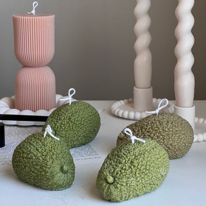 Avocado Kerze: Duftende vegane Sojawachskerze