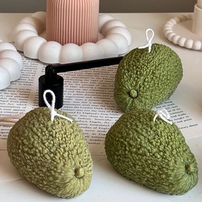 Avocado Kerze: Duftende vegane Sojawachskerze