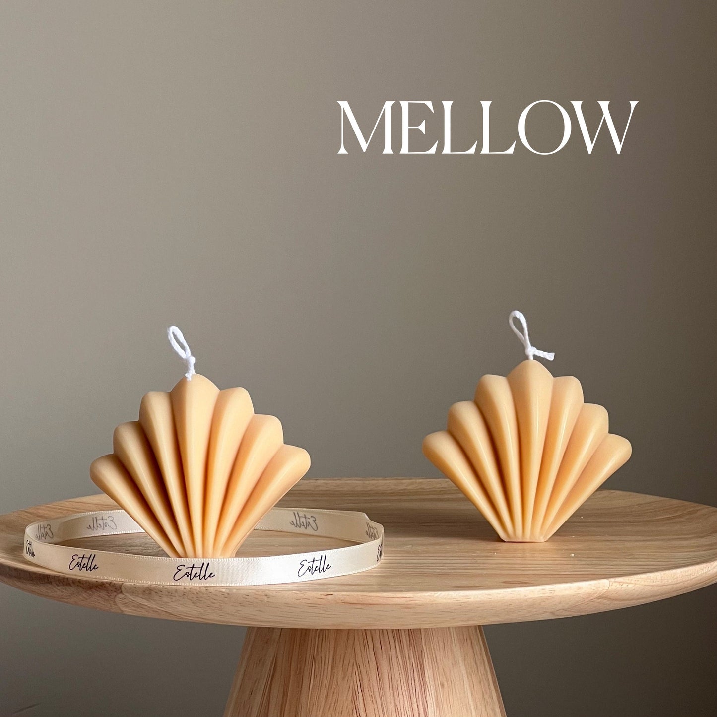Soy Scallop Shell Candle | Summer Home Decor, Vegan Candle