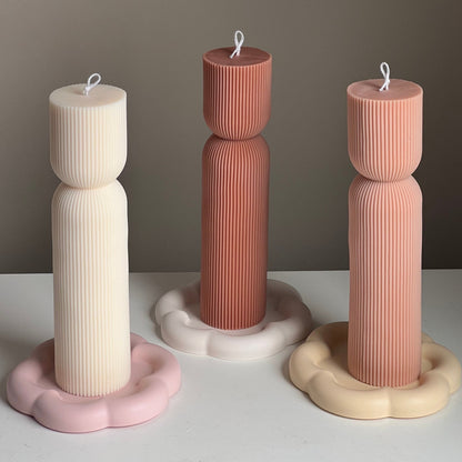 Blumen-Schmuckschale: Handgemachte Jesmonite-Ablage