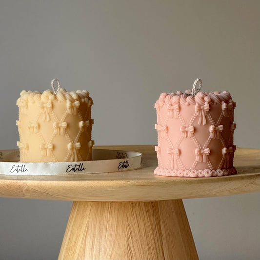 Kuchenkerze | Trendige handgemachte Dekoration