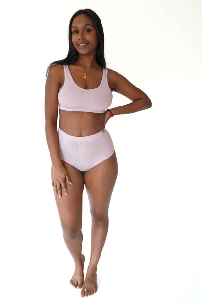 Bralette Basic - Orchidée