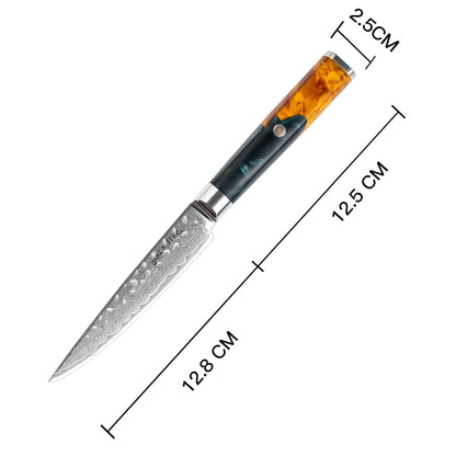 Kaze Katana Universalmesser 6″ | Damaststahl von Ginza Steel