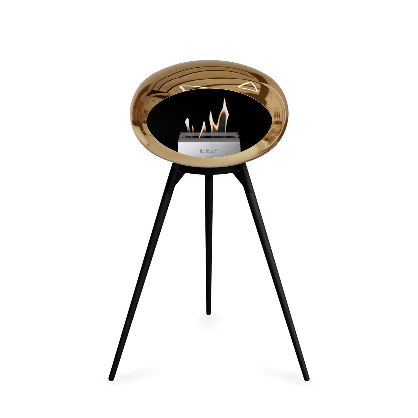 Le Feu Ground High Dome <br>Chromed Rose Gold