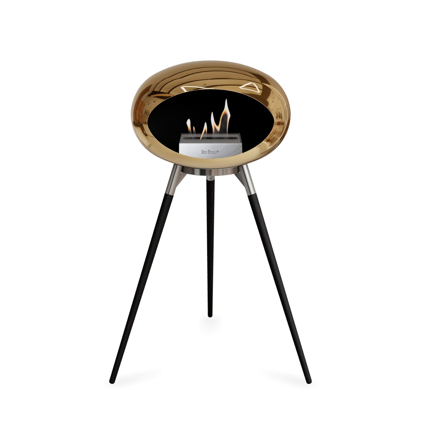 Le Feu Ground High Dome <br>Chromed Rose Gold
