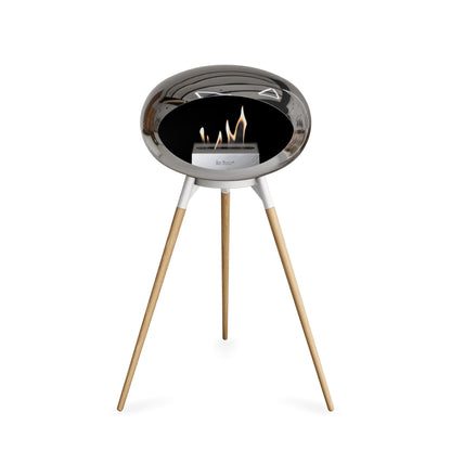 Le Feu Ground High Dome <br>Chromed Silver