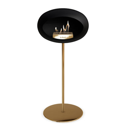 Le Feu Steel High Dome <br>Black