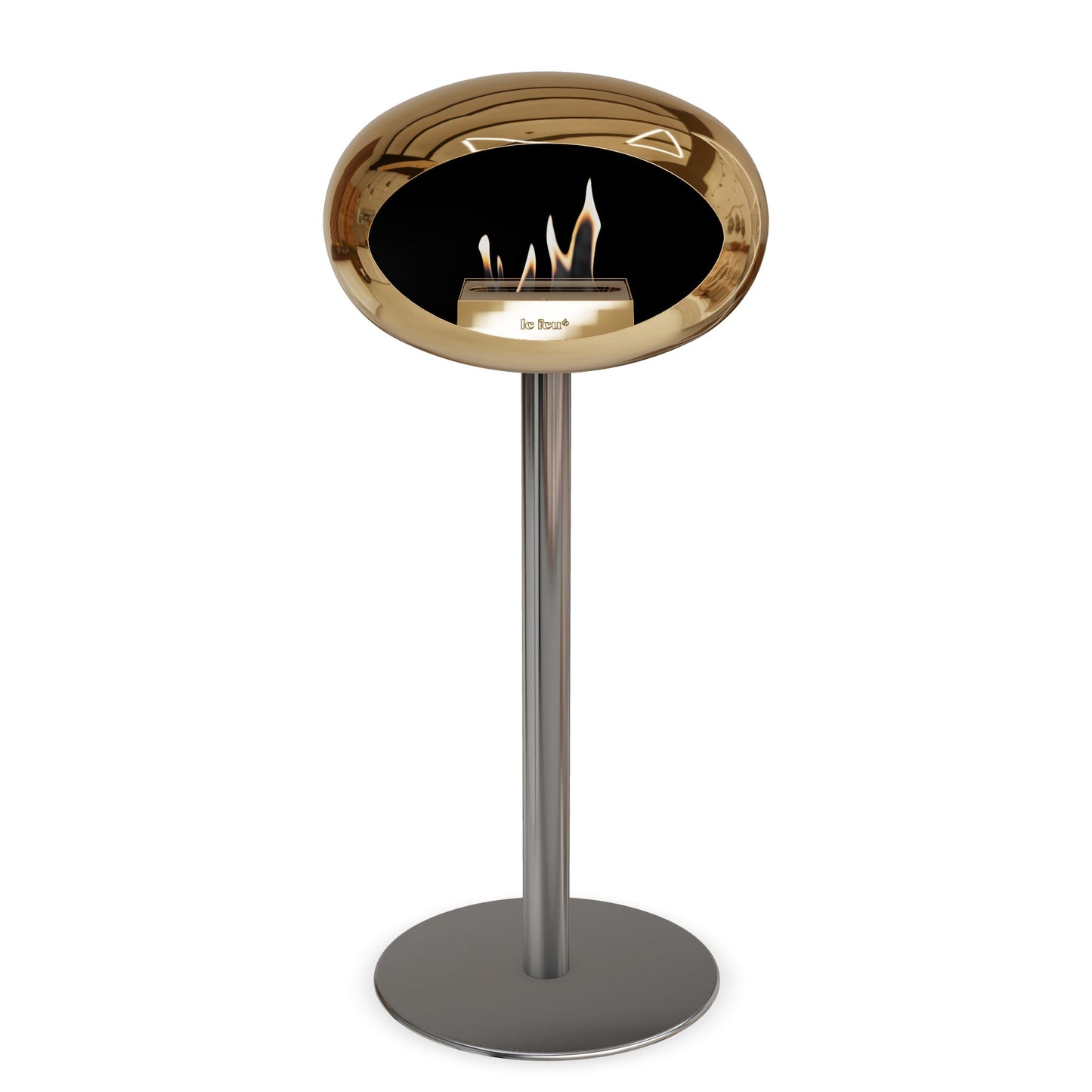 Le Feu Steel High Dome <br>Chromed Rose Gold