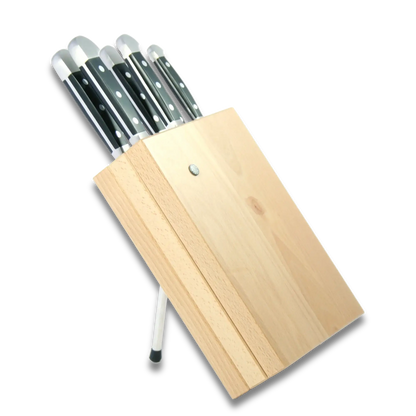Messerblockhalter - Milly Buchenholz - (Messer nicht enthalten)