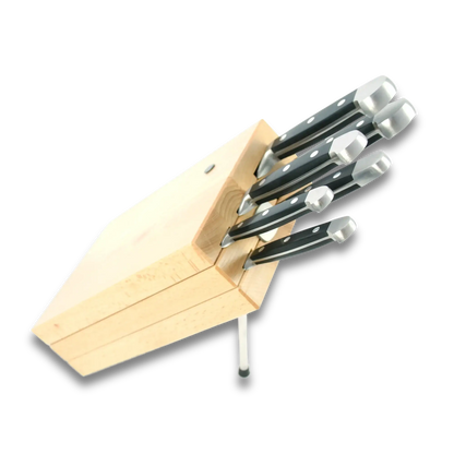 Messerblockhalter - Milly Buchenholz - (Messer nicht enthalten)