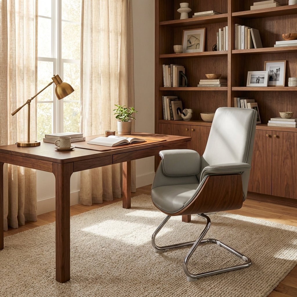 Malmö Premium Leather Visitor Chair