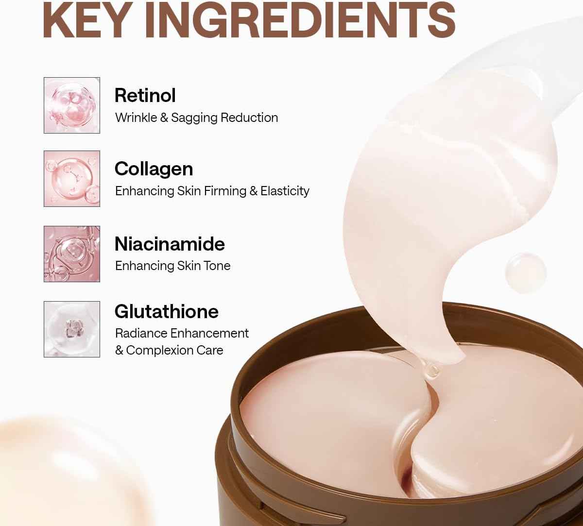 Mediheal Retinol Collagen Eye Ampoule Patch 60pcs