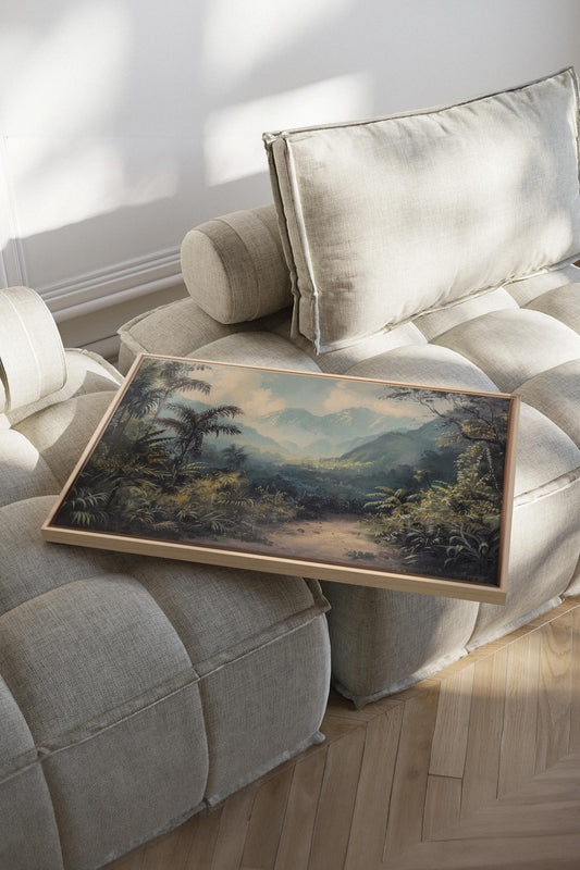 GOLDEN REALM, Leinwandbild