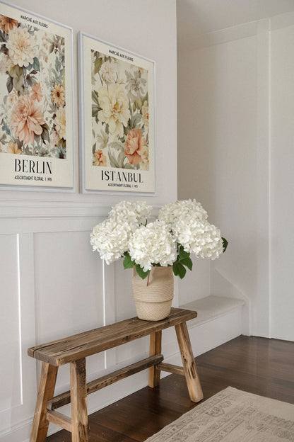 DUO FLORALES SORTIMENT (2 Werke auf gespannter Leinwand)