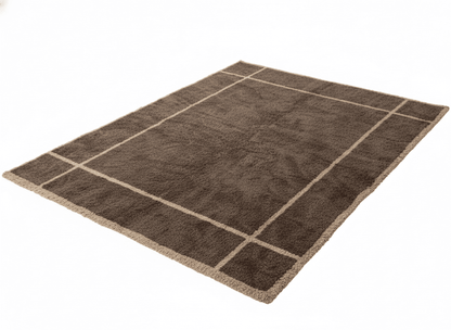 Modern Loft Handcrafted Silk Carpet