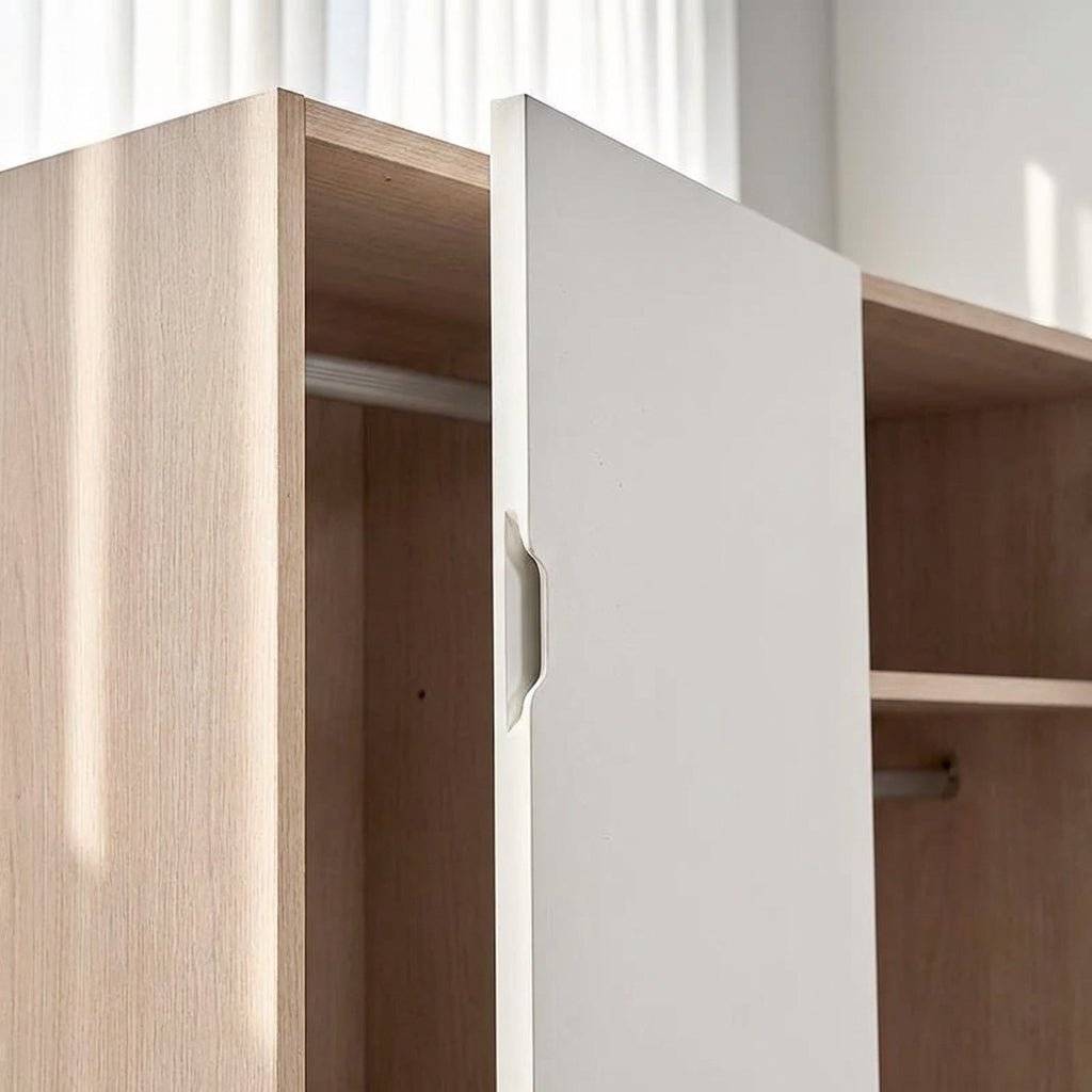 Monza 4-Door Wooden Wardrobe