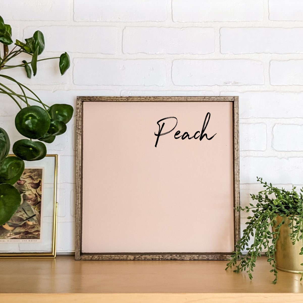 Moth Mini Wood Sign - AURABAGS SHOP