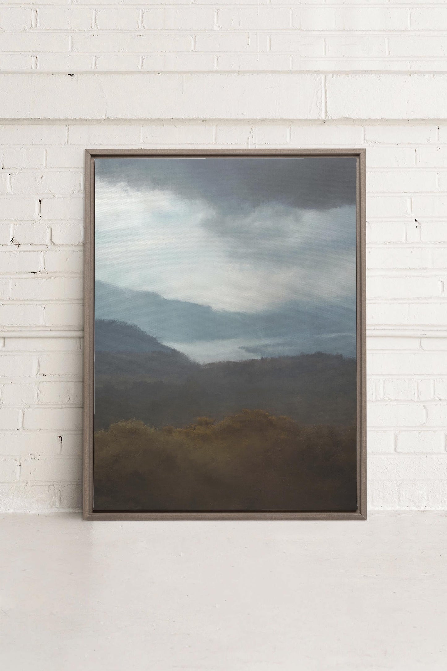 Release, Oeuvre sur toile étirée