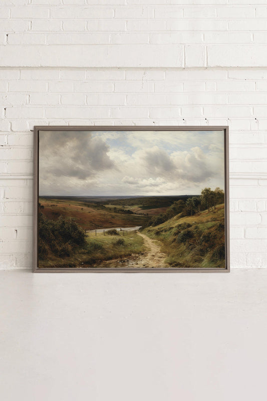 WANDERLUST LANE, Kunstwerk auf gespannter Leinwand