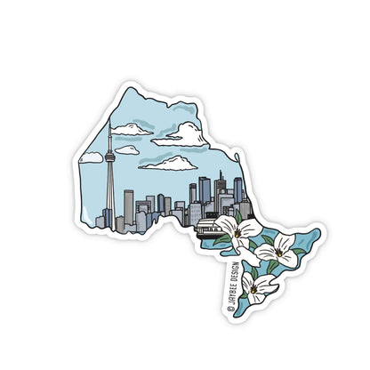 Toronto Ontario Vinyl Sticker