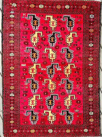 Persian Baluch Rug | 4' 7" x 3' 3"