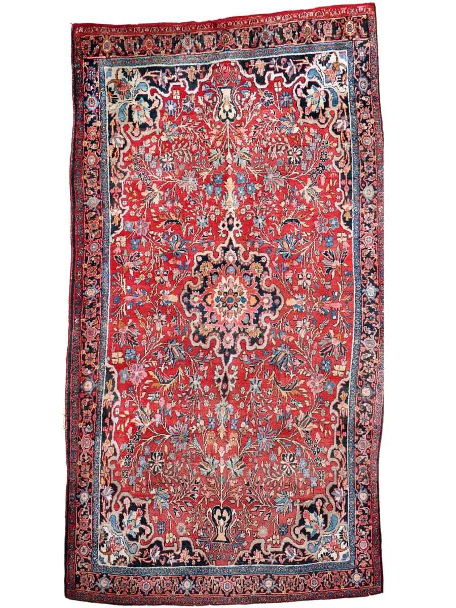 Persian Bidjar Rug | 5' 1" x 9' 2"