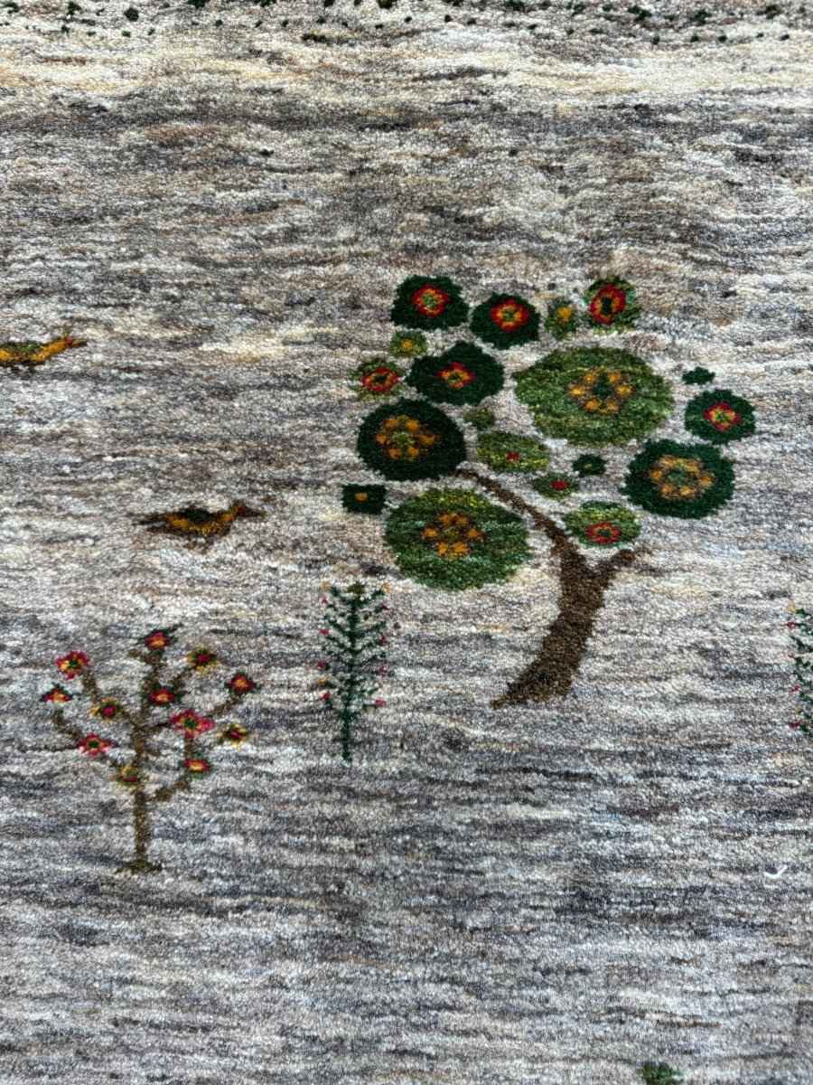 Persian Gabbeh Rug | 2' 9" x 4'