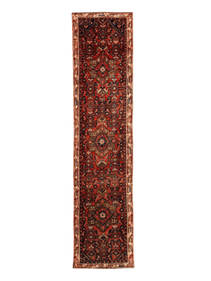Persischer Läufer Teppich Hosseinabad | 97 cm x 381 cm