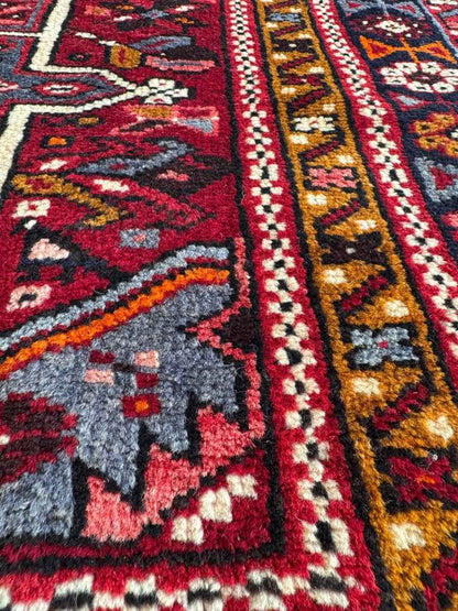 Persian Karaja Runner Rug | 3' 1" x 13'