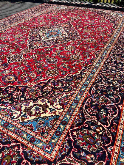 Persian Kashan Rug | 12' x 8' 4"