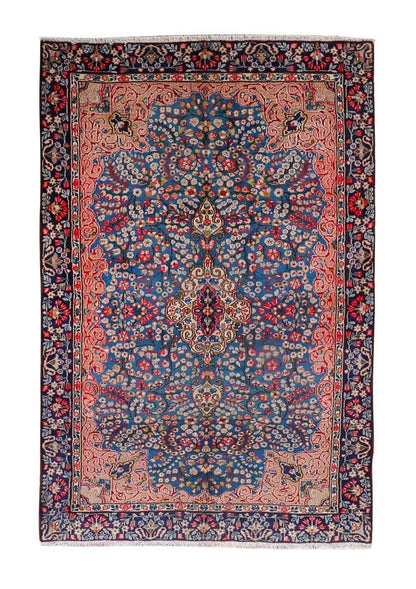Persian Kerman Rug | 4' 9” x 7' 6"