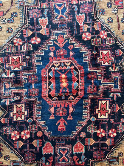 Persian Nahavand Rug | 4' 6" x 6' 6"