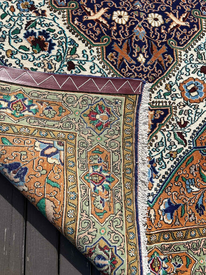 Qom Rug | 4' 10" x 7' 1"