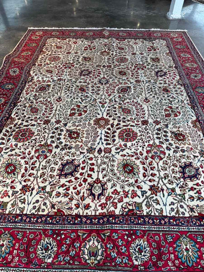 Persian Tabriz Rug | 9' 10" x 12' 10"