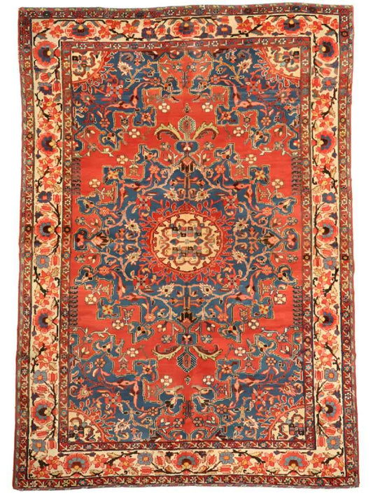 Persian Tafresh Rug | 4' 7" x 6' 5