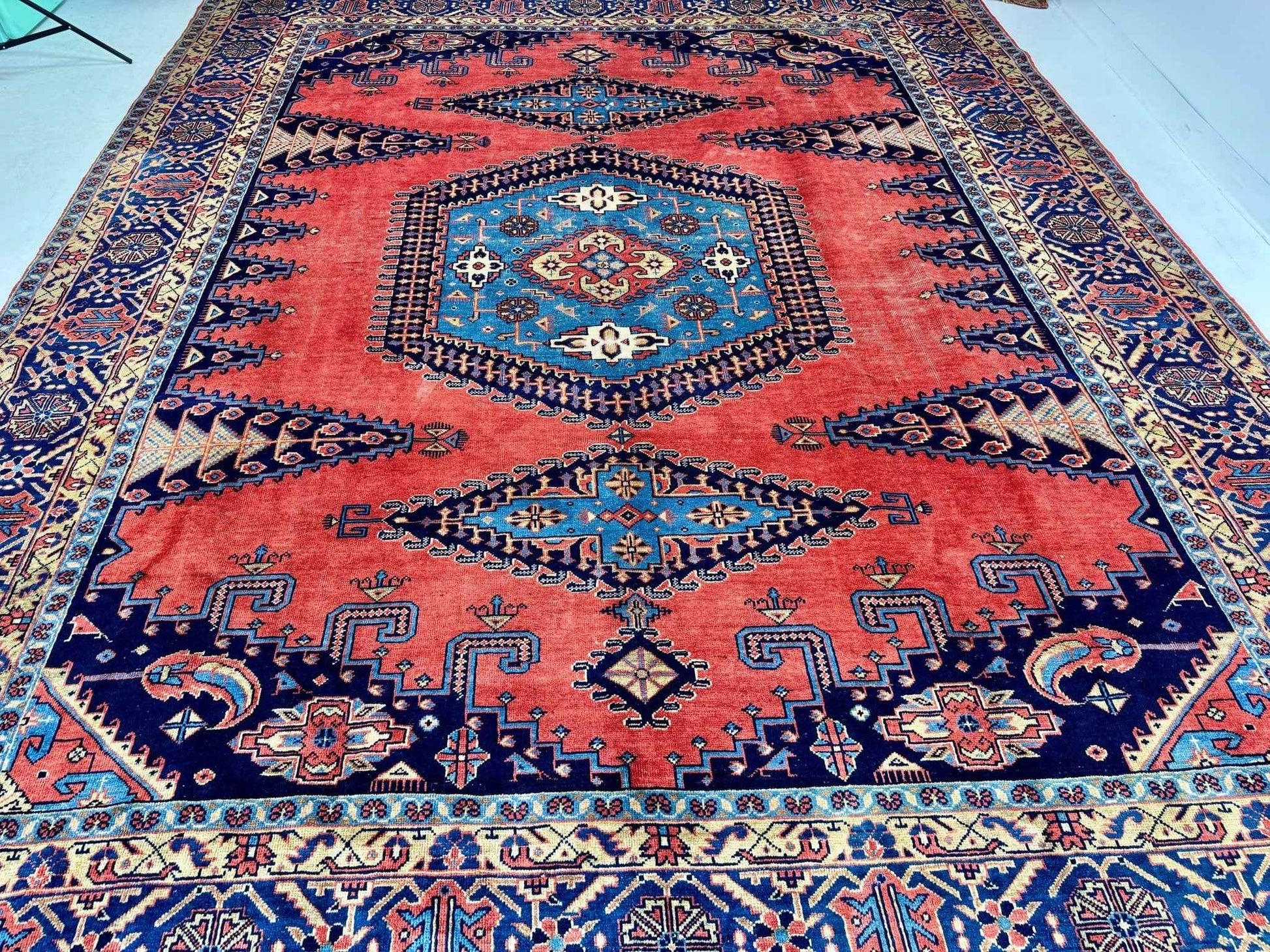 Persian Viss Rug | 9' 6” x 11' 11"