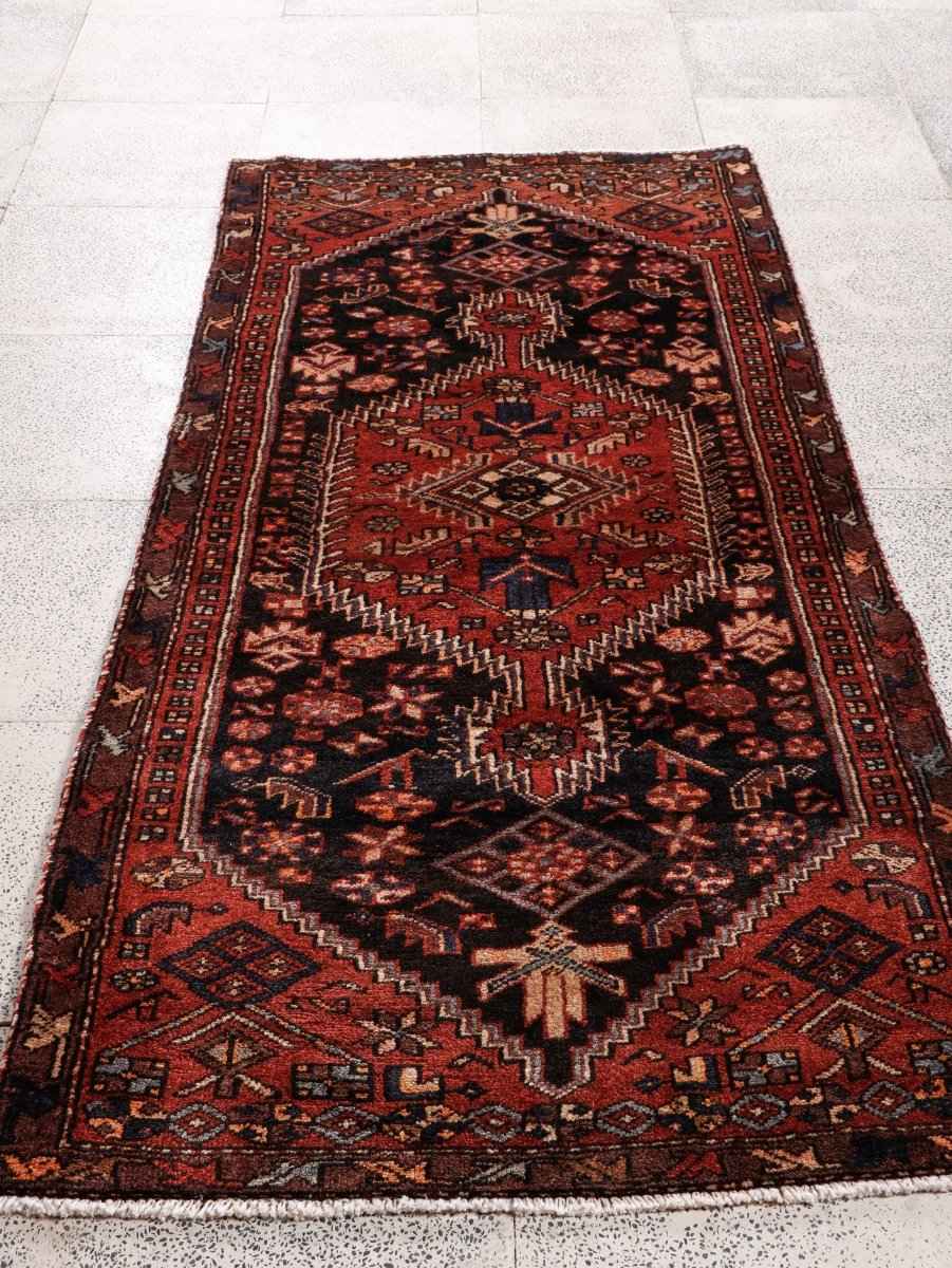 Persian Zanjan Rug | 3' 1” x 6' 5"