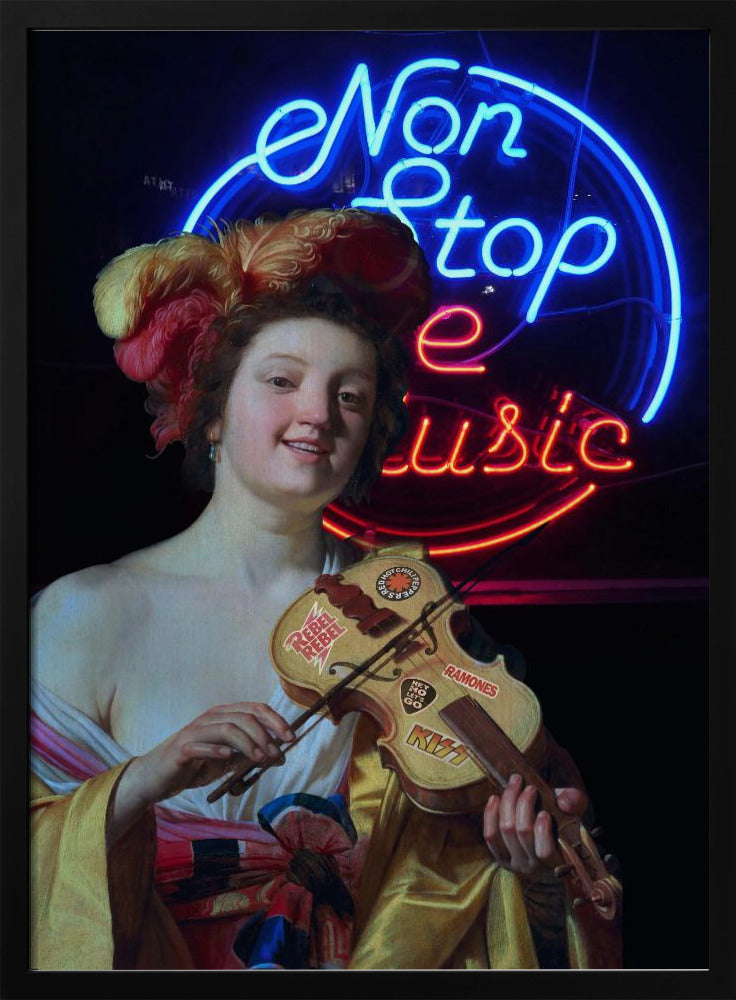 Wandbilder Non Stop the Music Leinwandbild